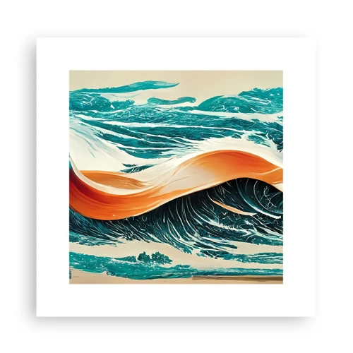 Póster - El sueño de un surfista - 30x30 cm