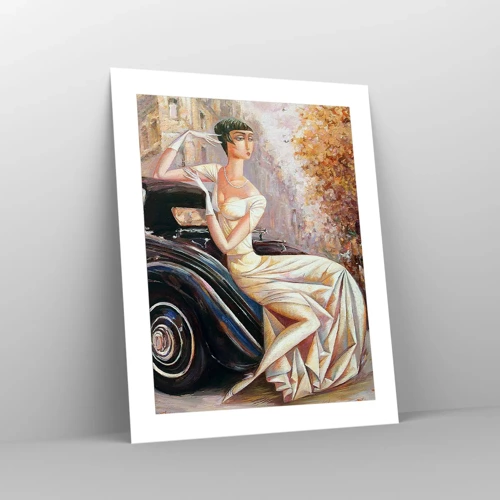 Póster - Elegancia retro - 40x50 cm