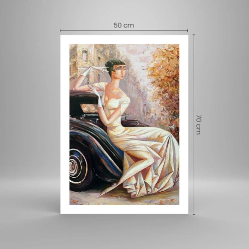 Póster - Elegancia retro - 50x70 cm