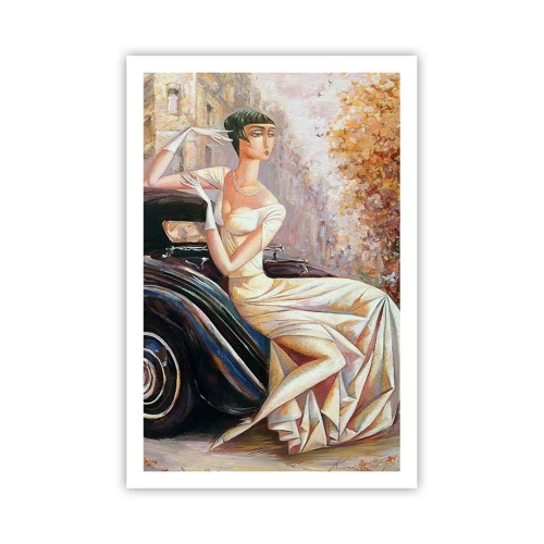 Póster - Elegancia retro - 61x91 cm