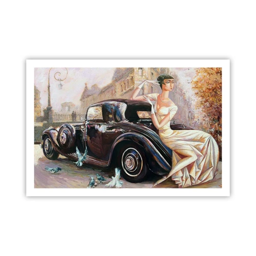 Póster - Elegancia retro - 91x61 cm