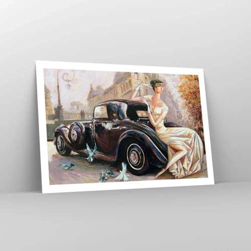 Póster - Elegancia retro - 91x61 cm