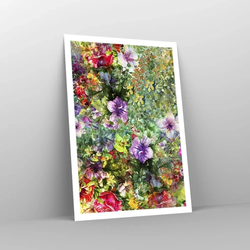 Póster - En flores a la perdición - 70x100 cm