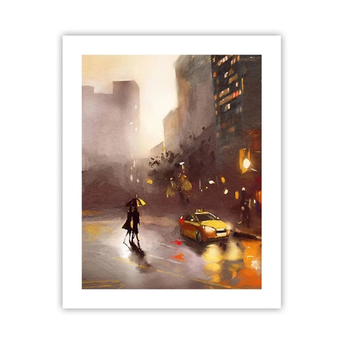 Póster - En las luces de Nueva York - 40x50 cm