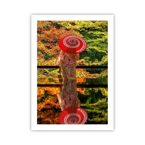 Póster - En un templo de la naturaleza - 50x70 cm