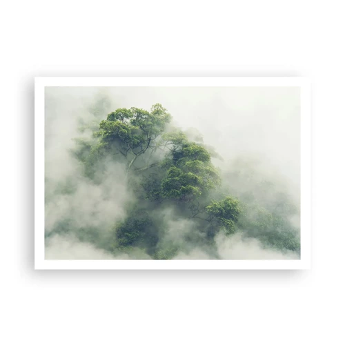 Póster - Envuelto en niebla - 100x70 cm