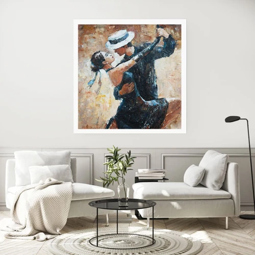 Póster - Estilo Rudolf Valentino - 30x30 cm