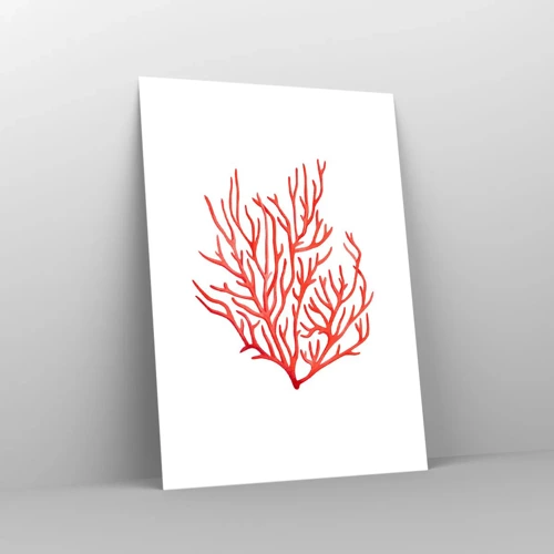 Póster - Filigrana de coral - 50x70 cm