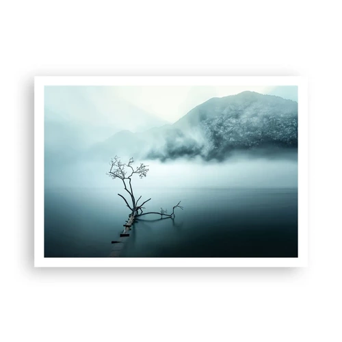 Póster - Fuera del agua y de la niebla - 100x70 cm