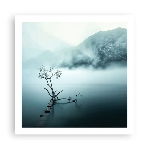 Póster - Fuera del agua y de la niebla - 60x60 cm