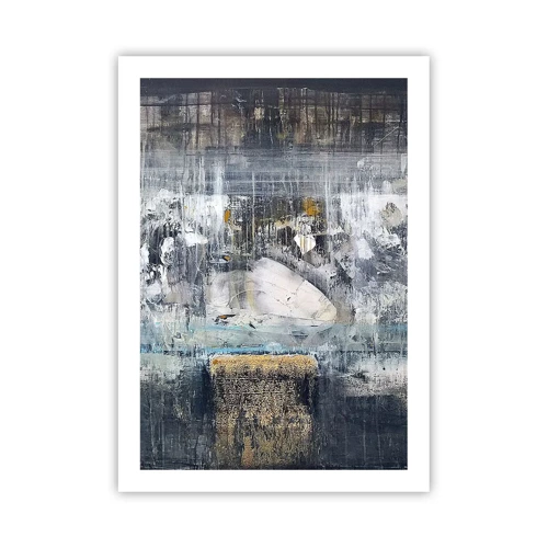 Póster - Hielo abstracto - 50x70 cm