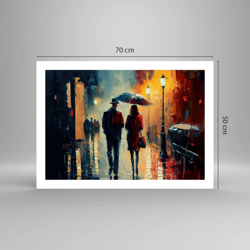 Póster - Historia de amor urbana - 70x50 cm