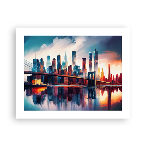 Póster - Nueva York siempre luce - 50x40 cm