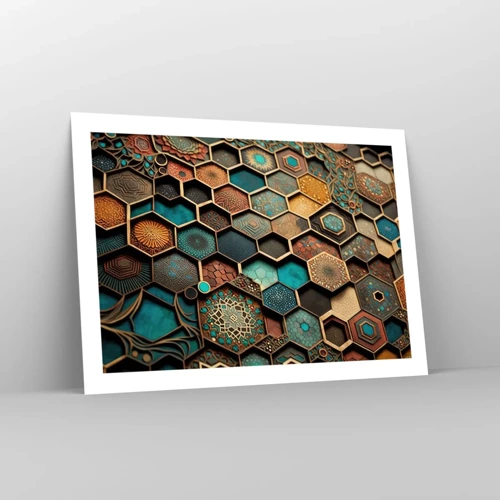 Póster - Ornamentos árabes - 70x50 cm