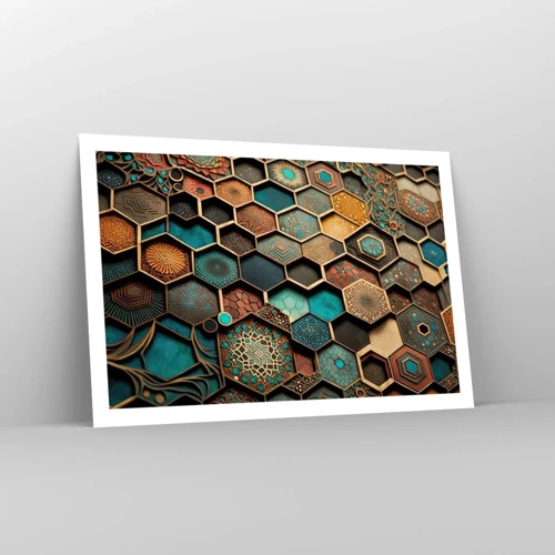 Póster - Ornamentos árabes - 91x61 cm