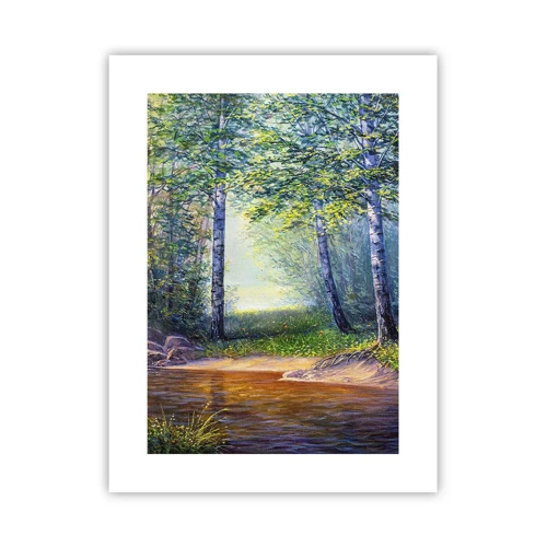 Póster - Paisaje idílico - 30x40 cm