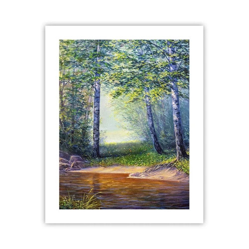 Póster - Paisaje idílico - 40x50 cm