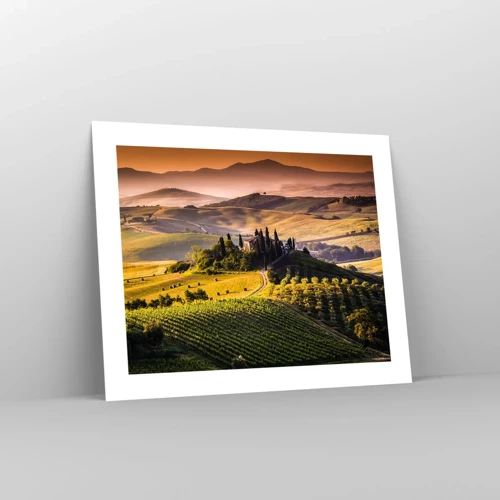 Póster - Paisaje toscano - 50x40 cm