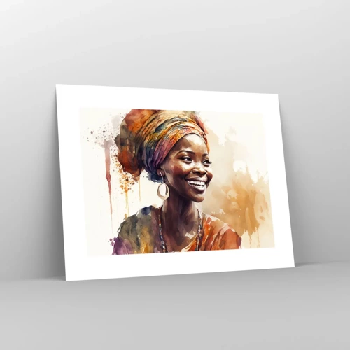 Póster - Reina africana - 40x30 cm