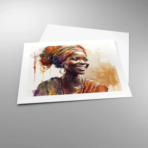 Póster - Reina africana - 50x40 cm