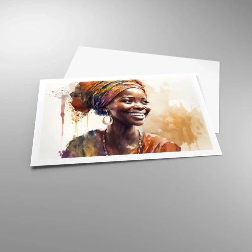 Póster - Reina africana - 91x61 cm