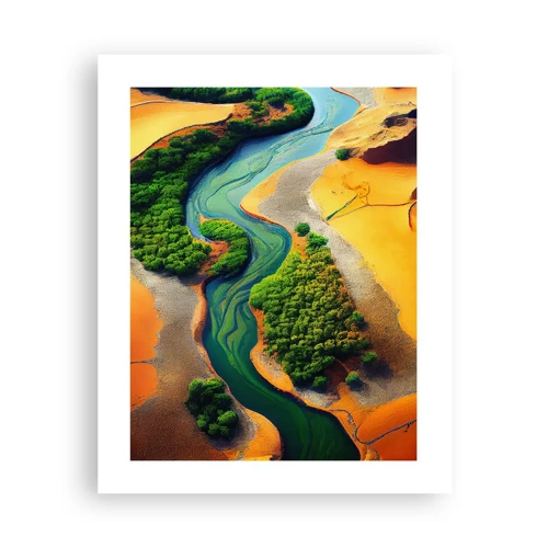 Póster - Río que da vida - 40x50 cm