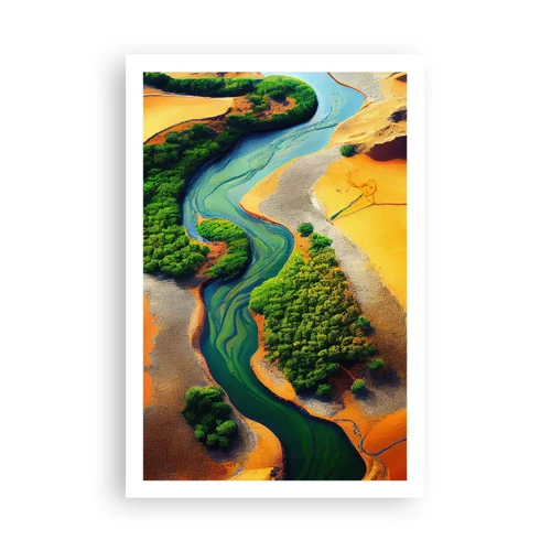 Póster - Río que da vida - 61x91 cm