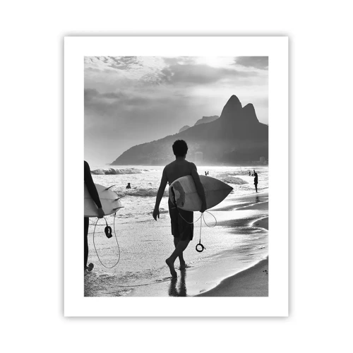 Póster - Samba para una ola - 40x50 cm