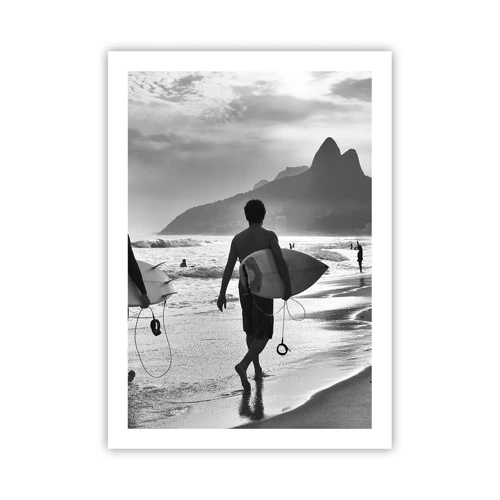 Póster - Samba para una ola - 50x70 cm