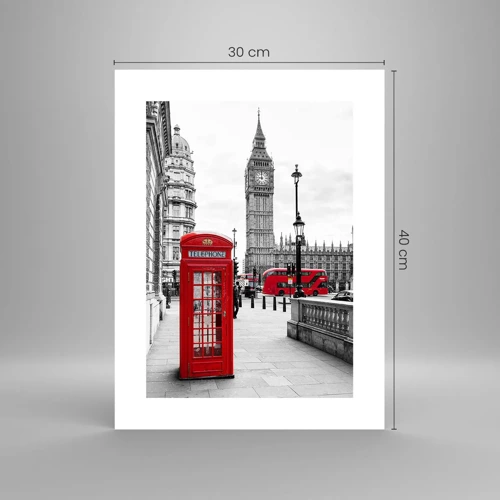 Póster - Sin duda, Londres - 30x40 cm