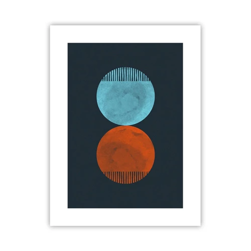 Póster - ¿Solo geometría? - 30x40 cm