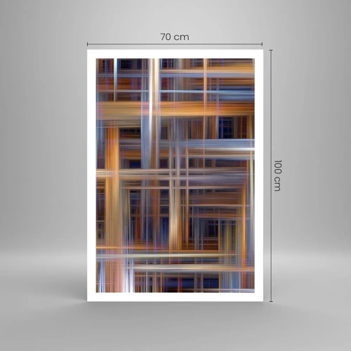 Póster - Tejido de luz - 70x100 cm