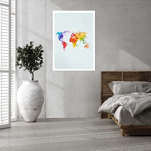 Póster - Todos los colores del mundo - 50x70 cm