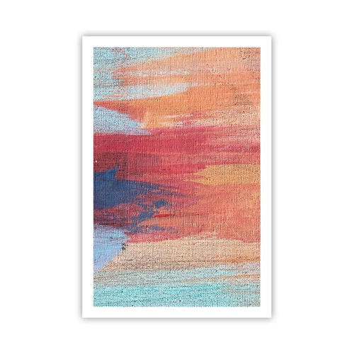 Póster - Trazos de arco iris - 61x91 cm