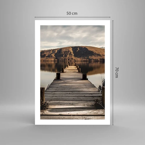 Póster - Un paisaje en silencio - 50x70 cm