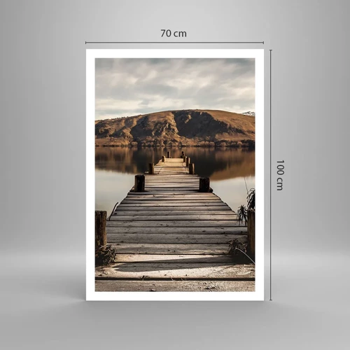 Póster - Un paisaje en silencio - 70x100 cm