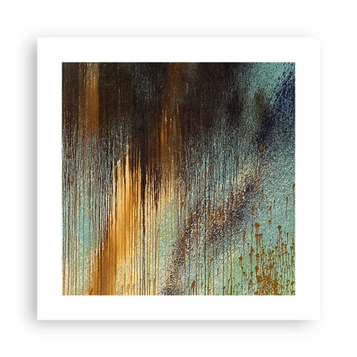 Póster - Una composición colorista no accidental - 40x40 cm