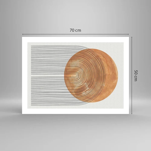 Póster - Una composición soleada - 70x50 cm