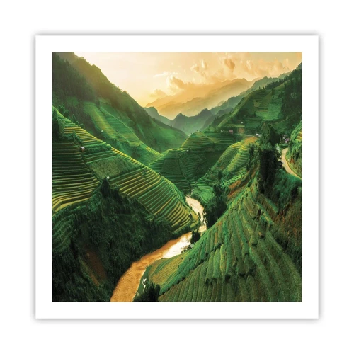 Póster - Valle vietnamita - 60x60 cm