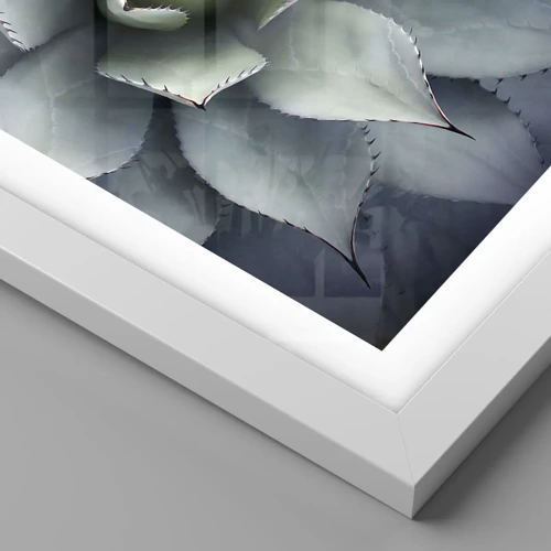 Póster en marco blanco - Perfección natural - 70x100 cm
