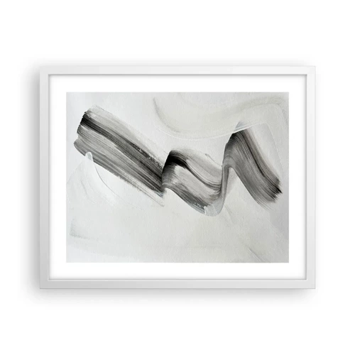 Póster en marco blanco - Solo por diversión - 50x40 cm