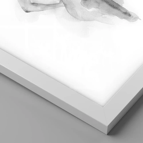 Póster en marco blanco - Tan hermosa como la pintura - 70x50 cm