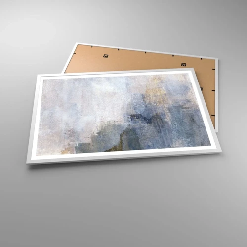 Póster en marco blanco - Tonos de color - 91x61 cm