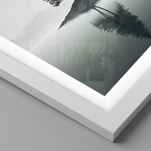 Póster en marco blanco - Un sueño hecho realidad - 50x50 cm