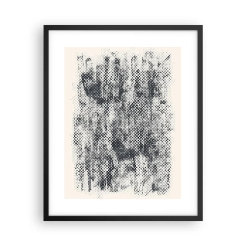 Póster en marco negro - Composición brumosa - 40x50 cm