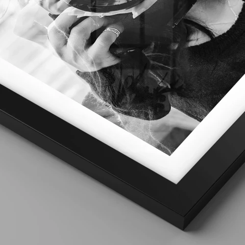 Póster en marco negro - Creador y creación - 91x61 cm