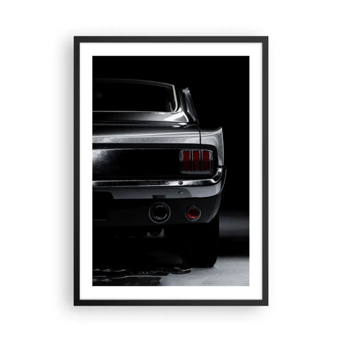 Póster en marco negro - El encanto de los clásicos - 50x70 cm