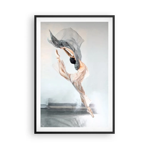 Póster en marco negro - En el arrebato de la danza - 61x91 cm