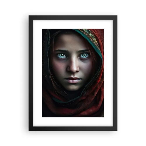 Póster en marco negro - Princesa del Este - 30x40 cm