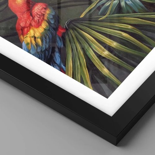 Póster en marco negro - Romanticismo en los trópicos - 61x91 cm